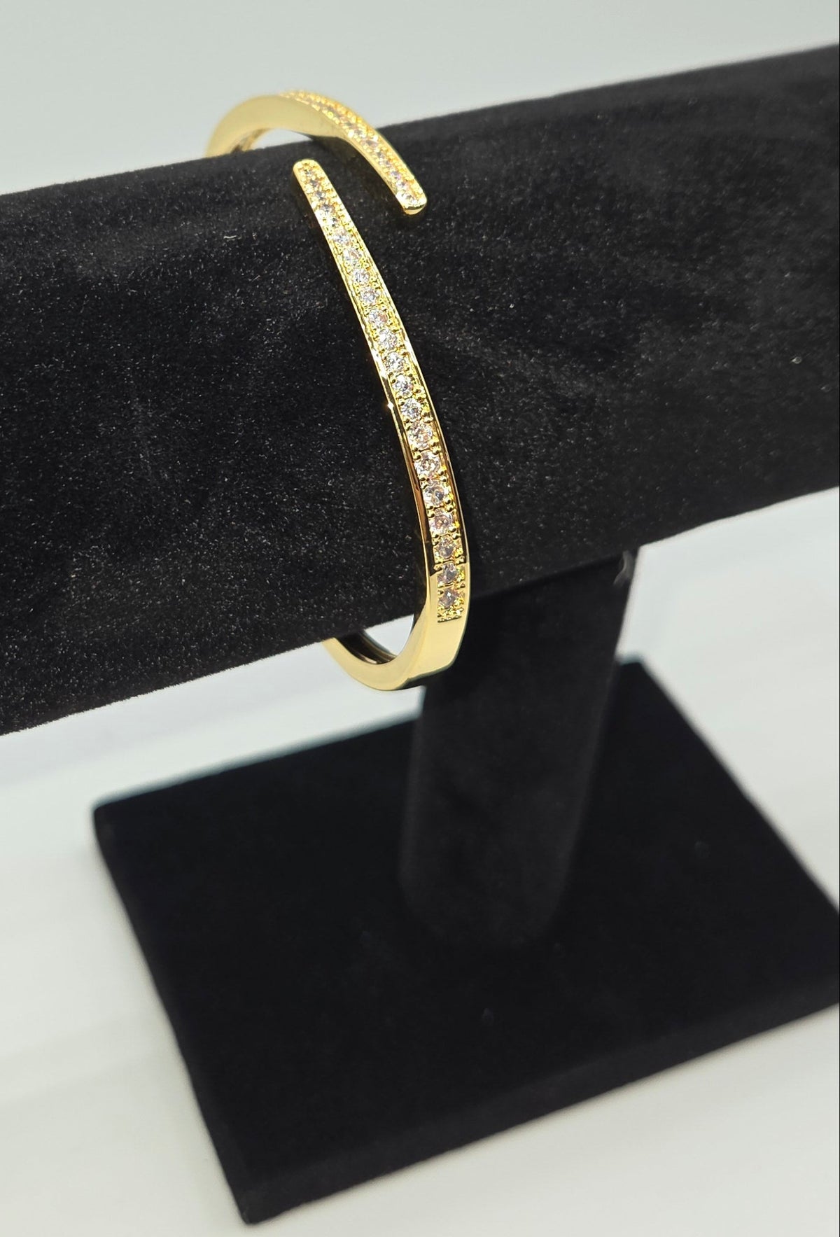 Gold Full-Diamond Zircon Bracelet
