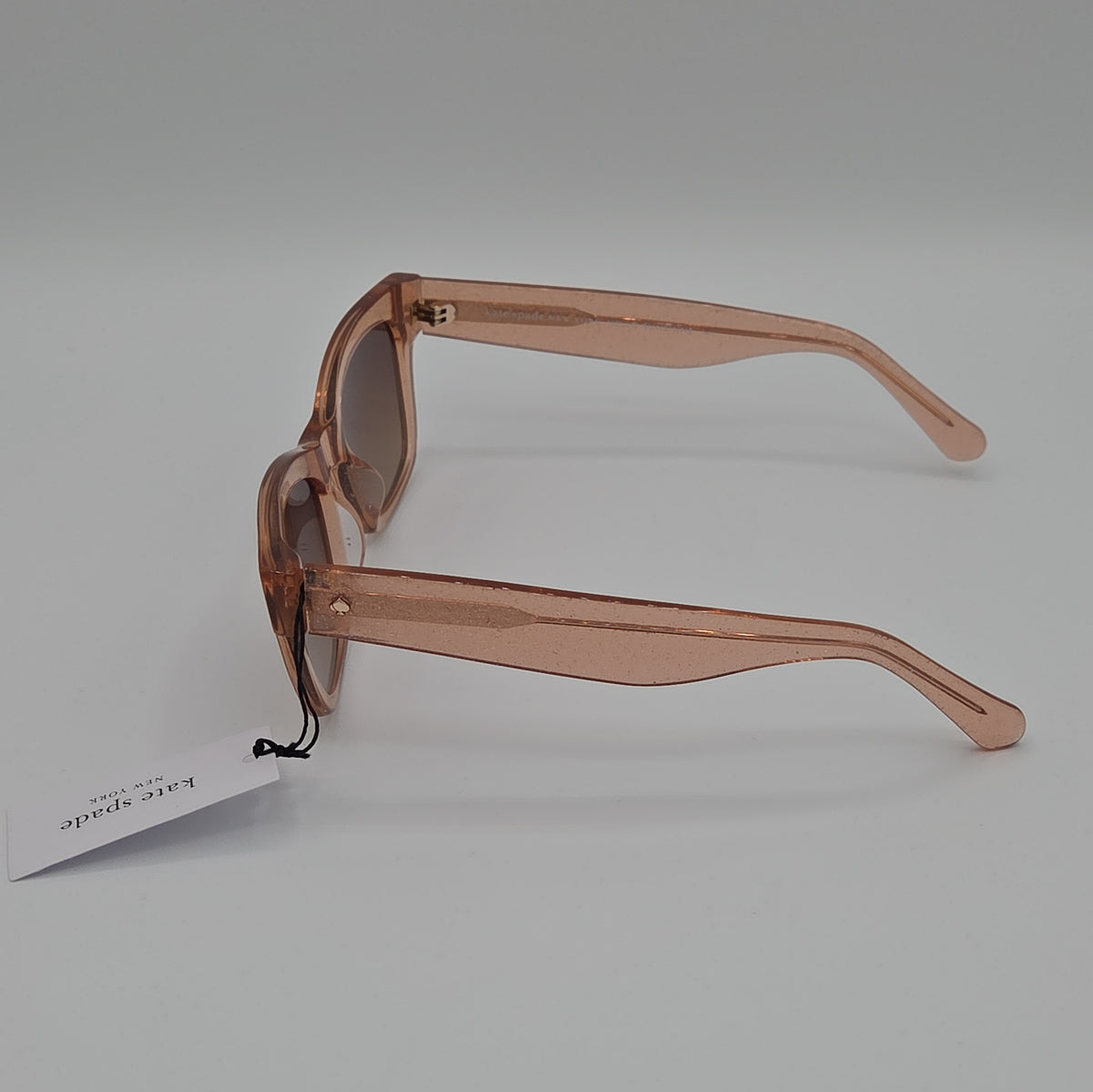 Kate Spade KSAIMEE_S Sunglasses — Pink Glitter/Brown