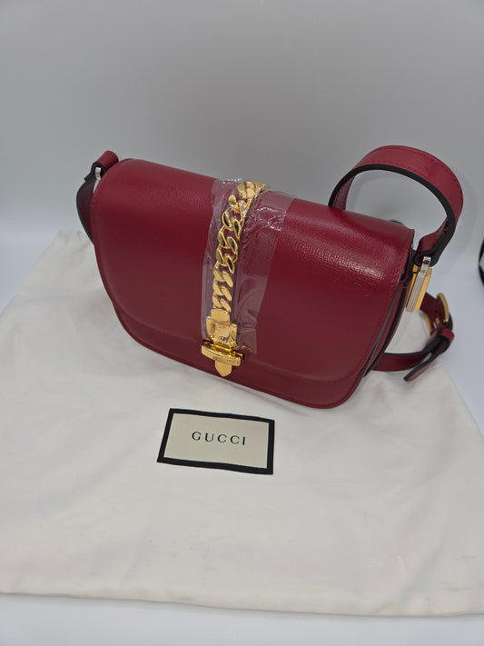Pre-Loved Gucci Sylvie 1969 Mini Shoulder Bag