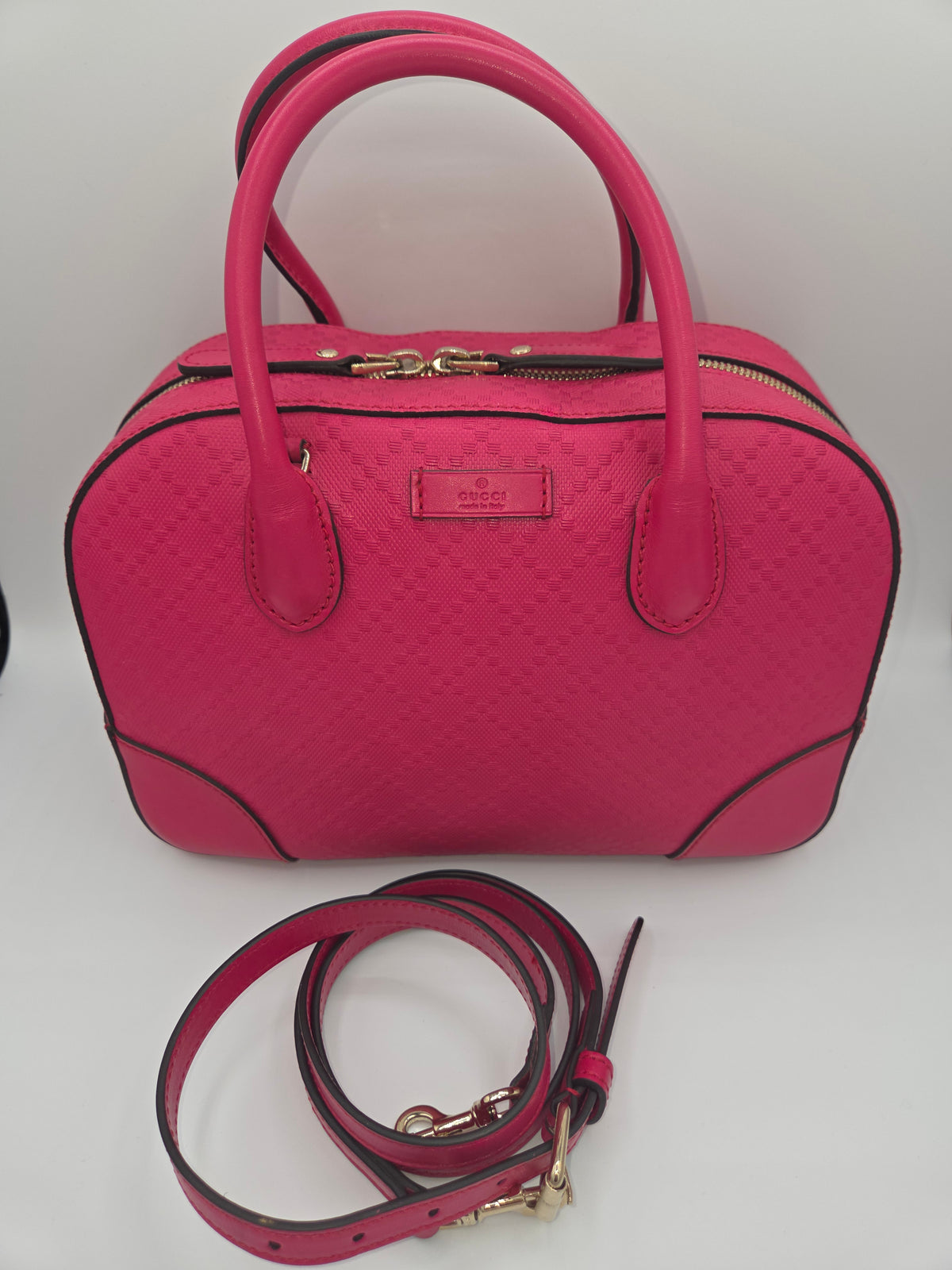 Pre-Loved Gucci Bright Diamante Small Top Handle Bag
