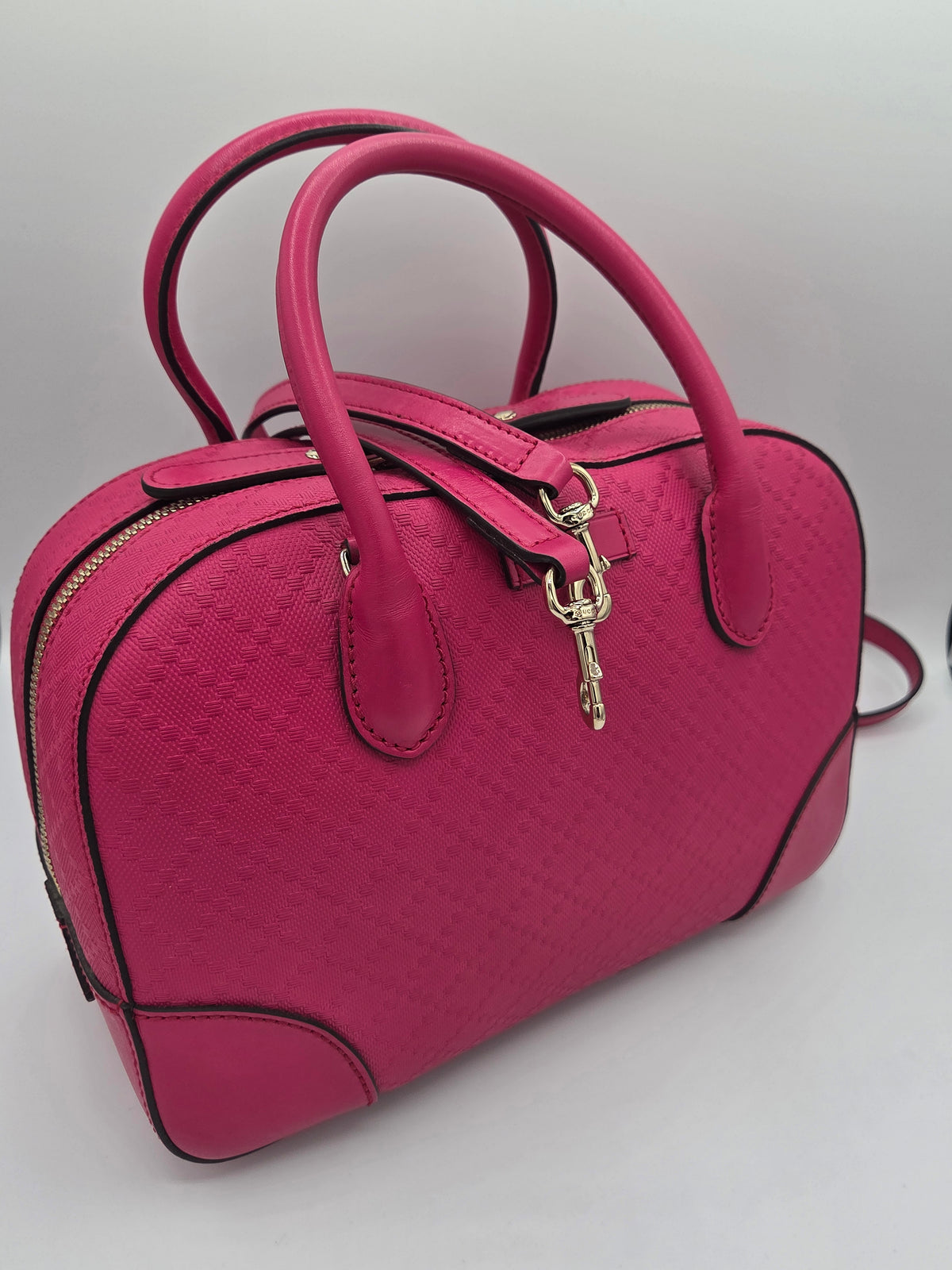 Pre-Loved Gucci Bright Diamante Small Top Handle Bag