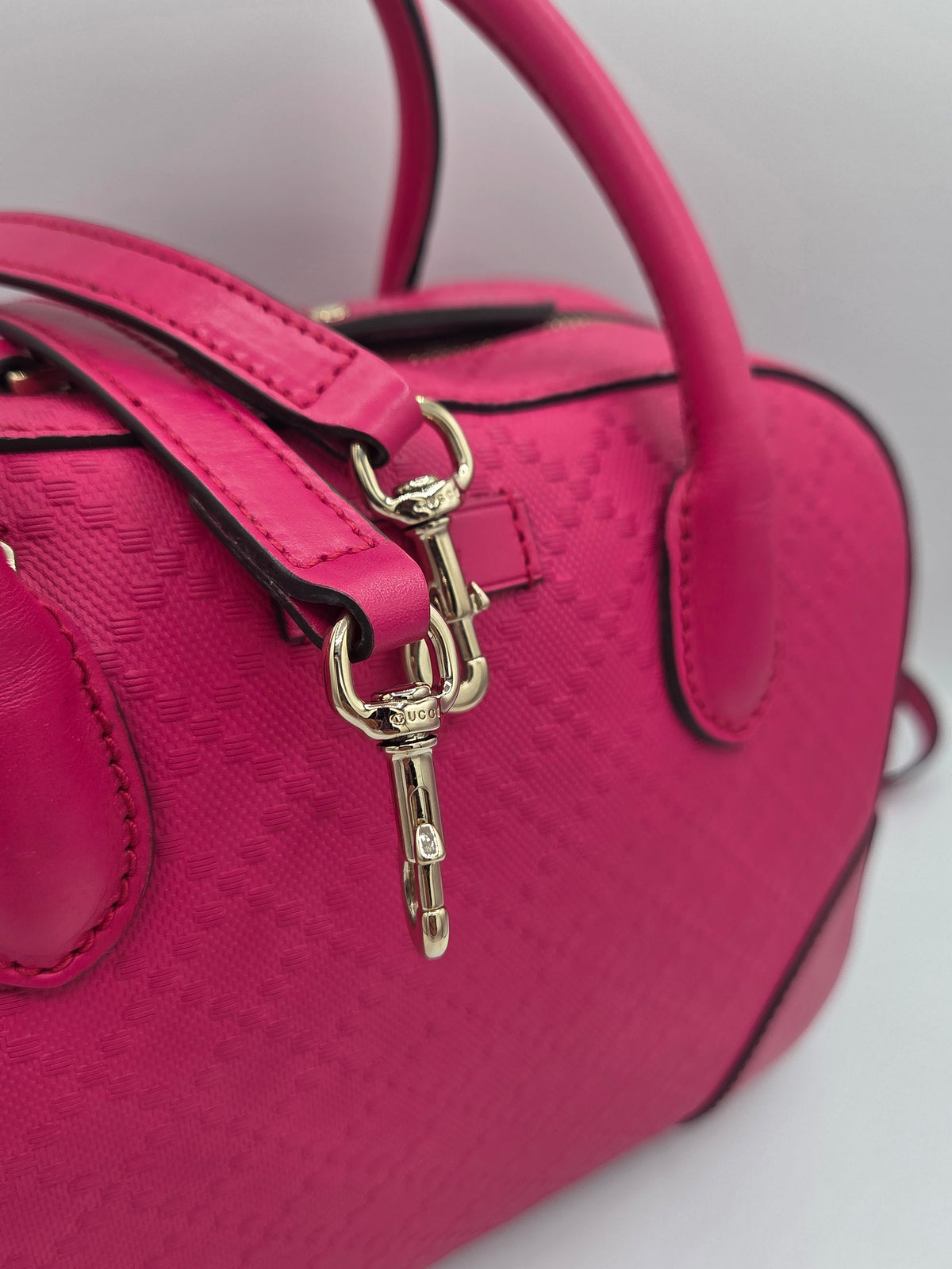 Pre-Loved Gucci Bright Diamante Small Top Handle Bag
