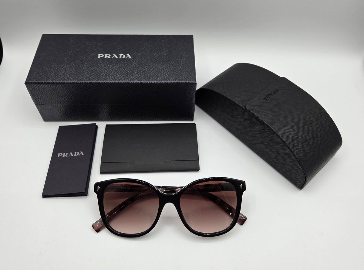 Prada - SPR 22Z - Black/Brown Gradient