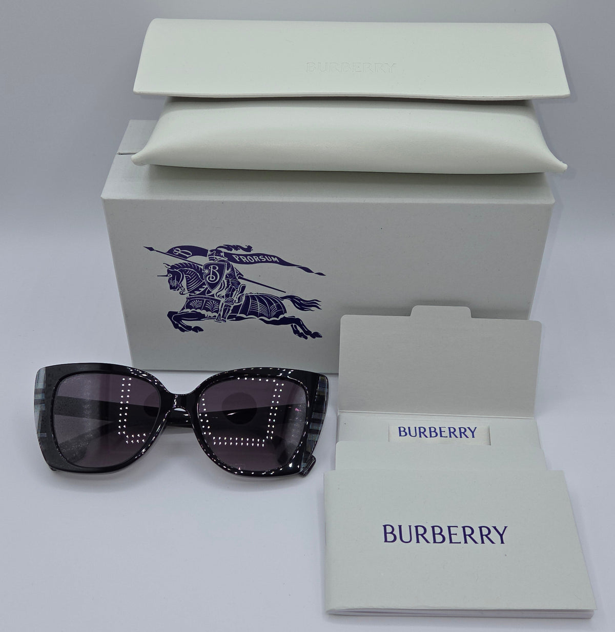 Burberry Meryl BE4393 Sunglasses — Black