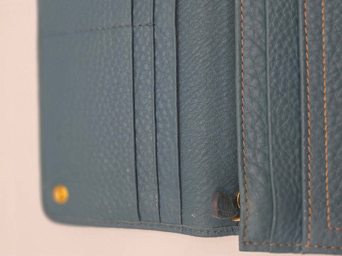 Pre-Loved Prada Continental Flap Long Wallet