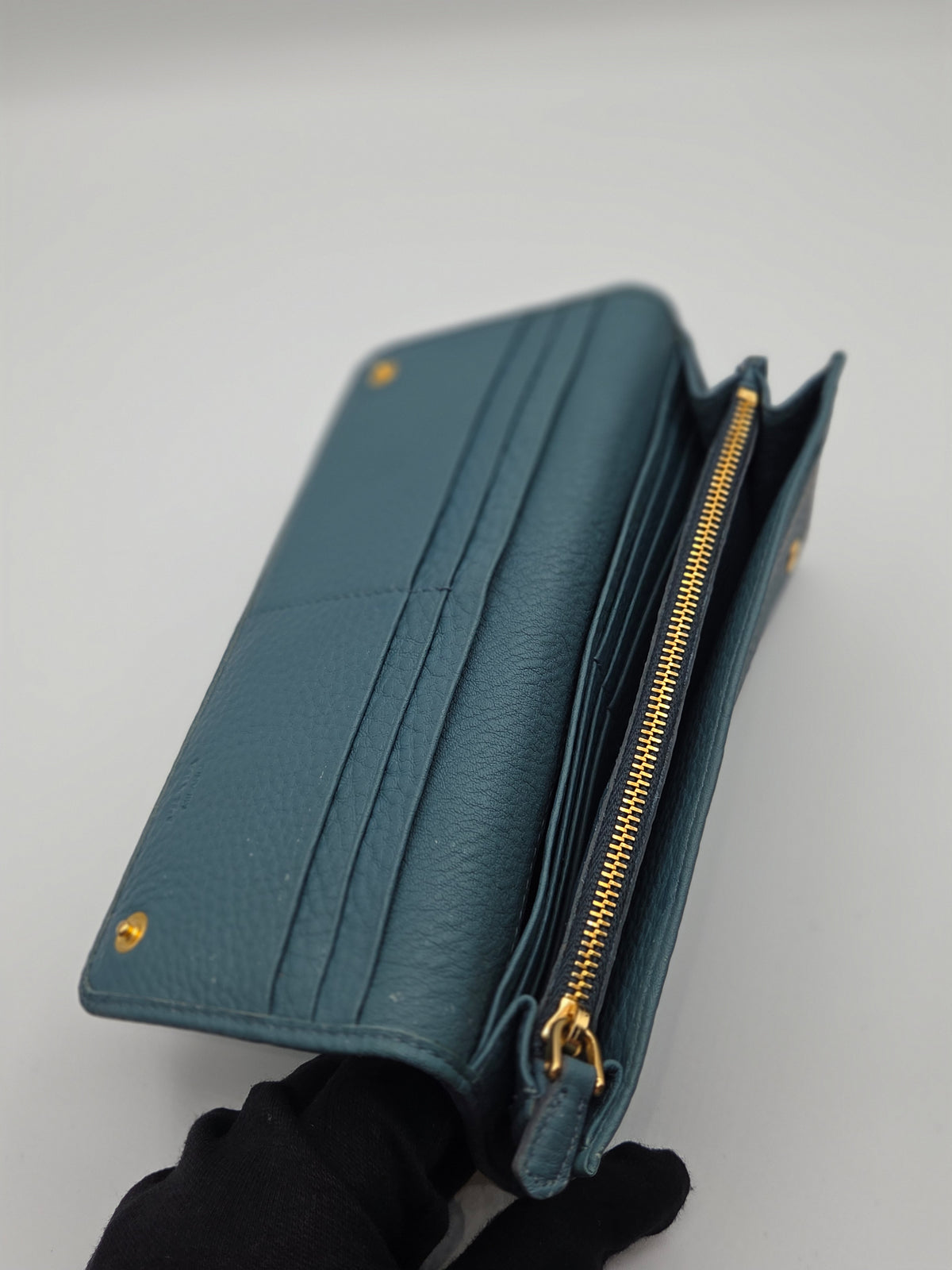 Pre-Loved Prada Continental Flap Long Wallet