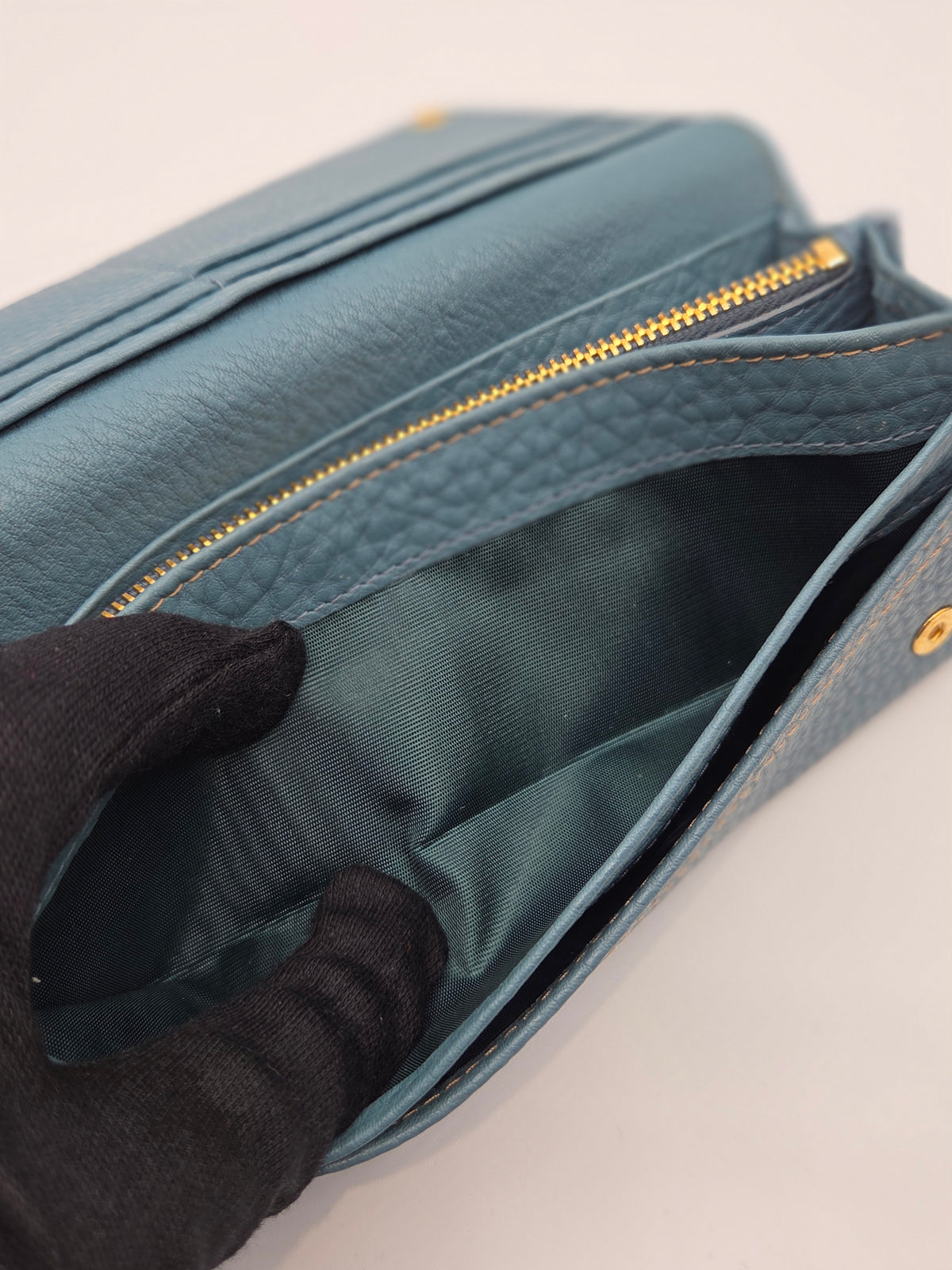 Pre-Loved Prada Continental Flap Long Wallet
