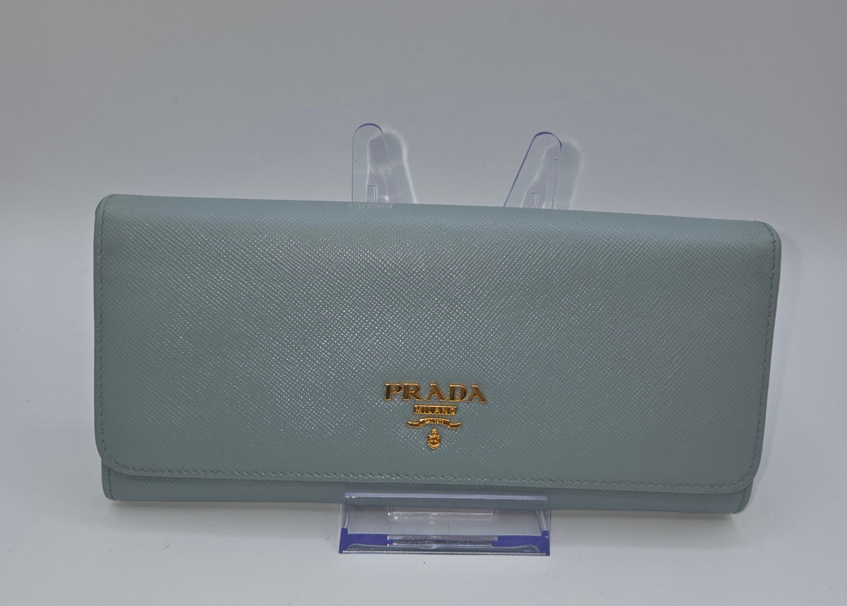Pre-Loved Prada Saffiano Leather Flap Wallet