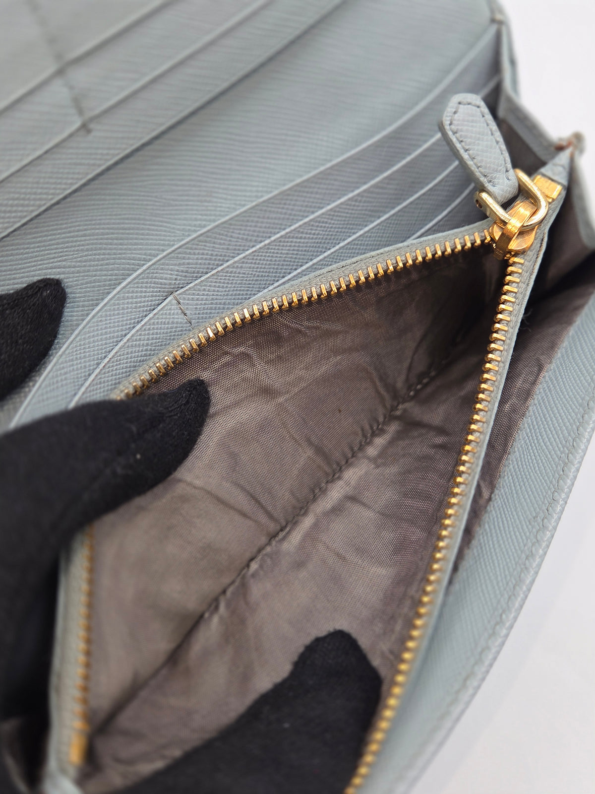 Pre-Loved Prada Saffiano Leather Flap Wallet