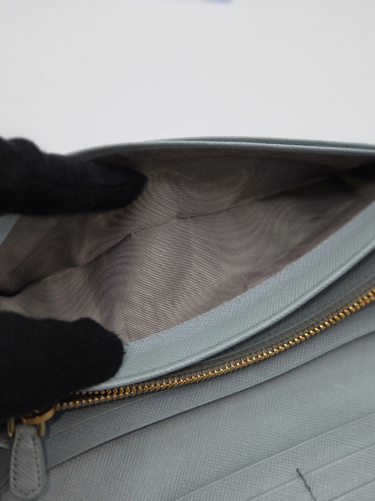 Pre-Loved Prada Saffiano Leather Flap Wallet