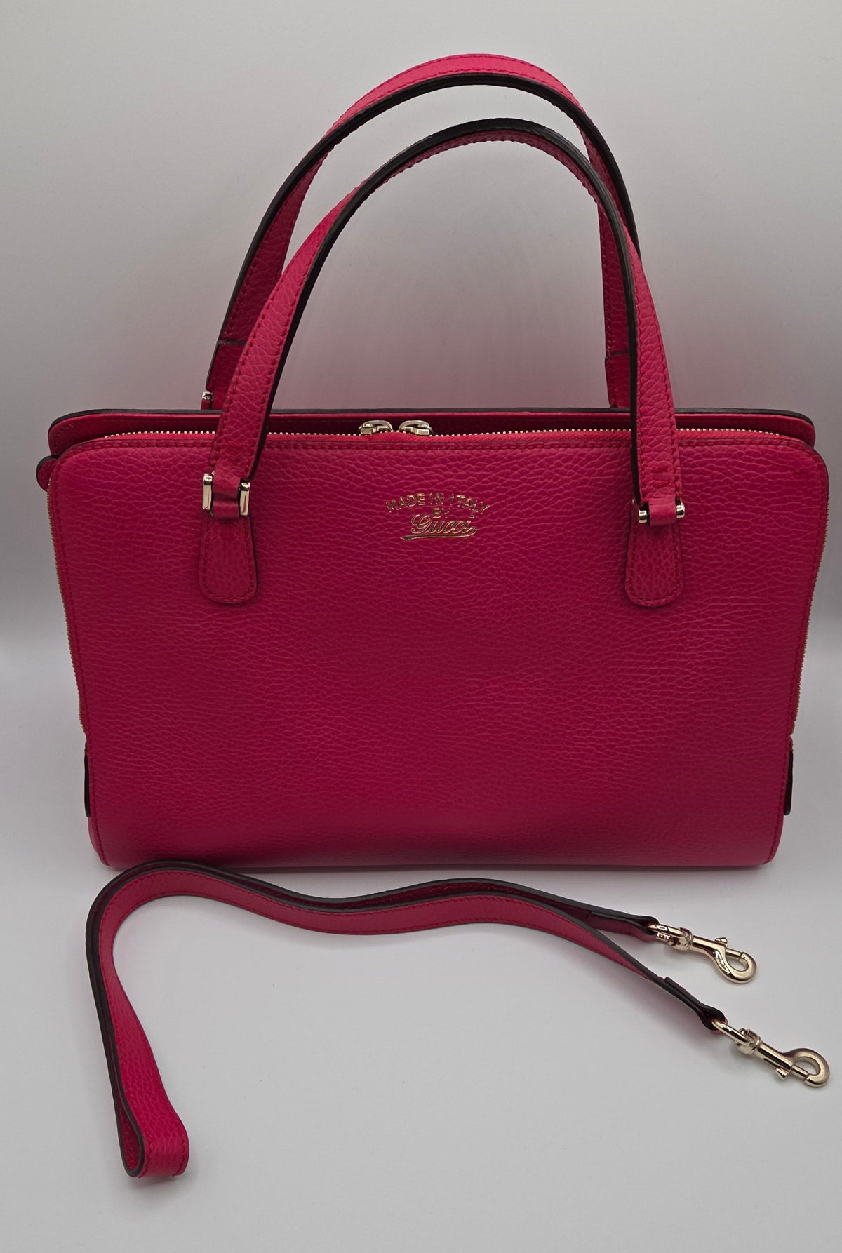 Pre-Loved Gucci Swing Top Handle Satchel
