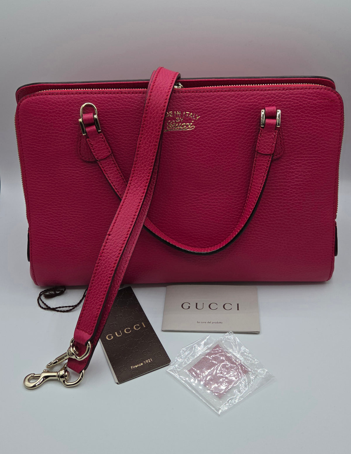 Pre-Loved Gucci Swing Top Handle Satchel