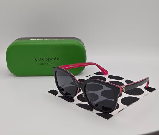 Kate Spade Gwenith/S - Black with Hot Pink