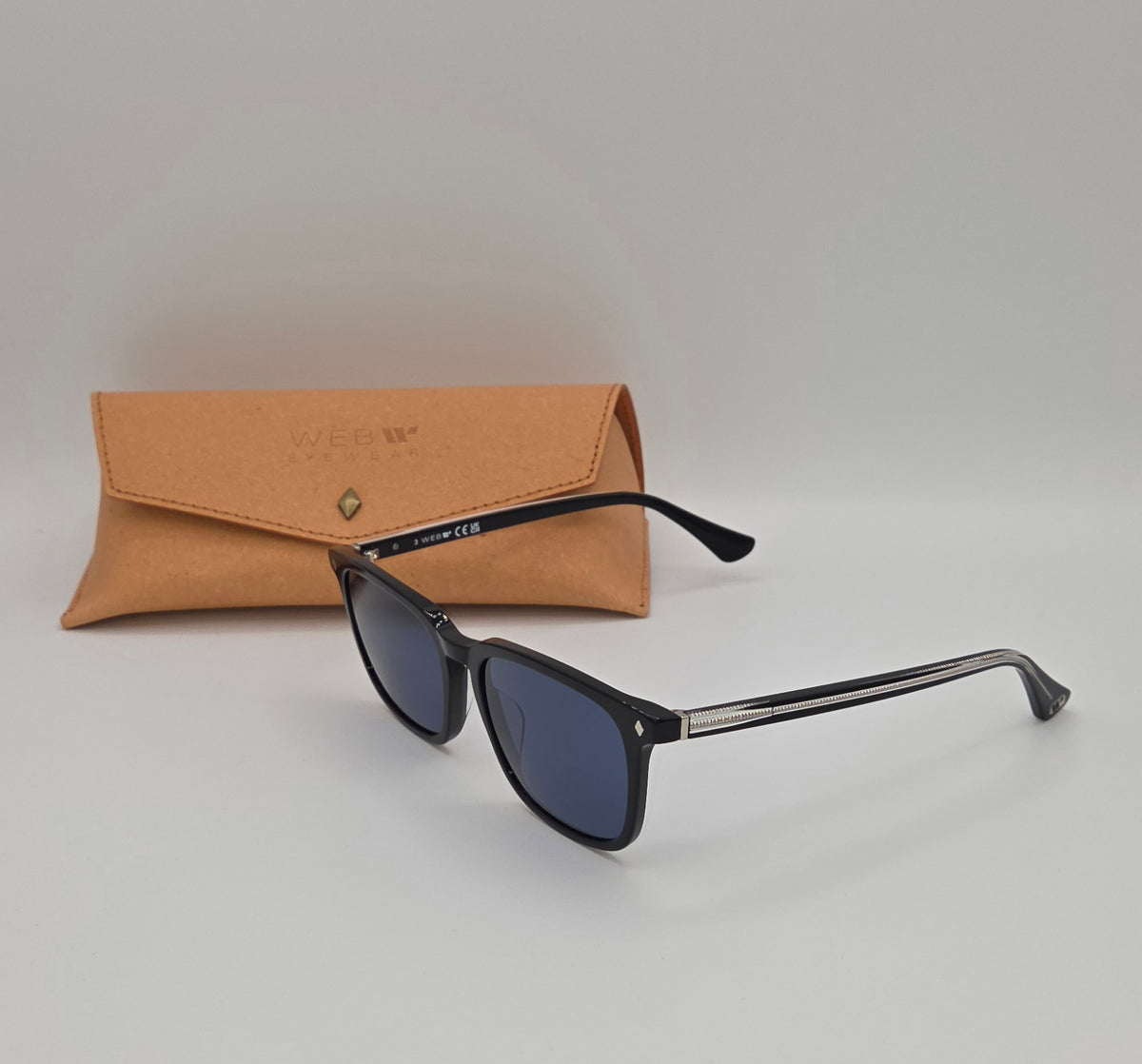 Web WE0369 01V Sunglasses - Black / Blue