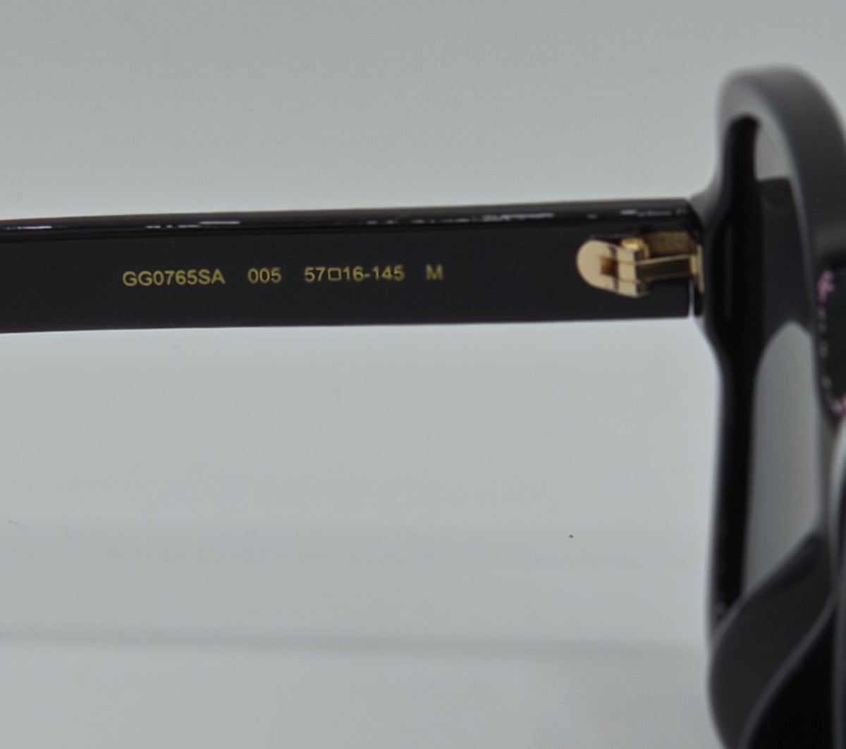 Gucci GG0765SA 005 Sunglasses - Black