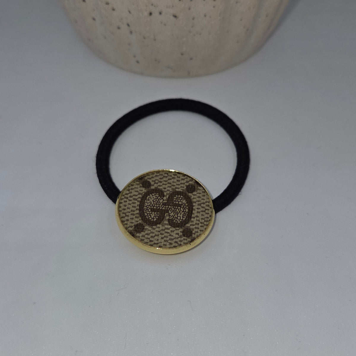 Upcycled Gucci Hair Tie Band