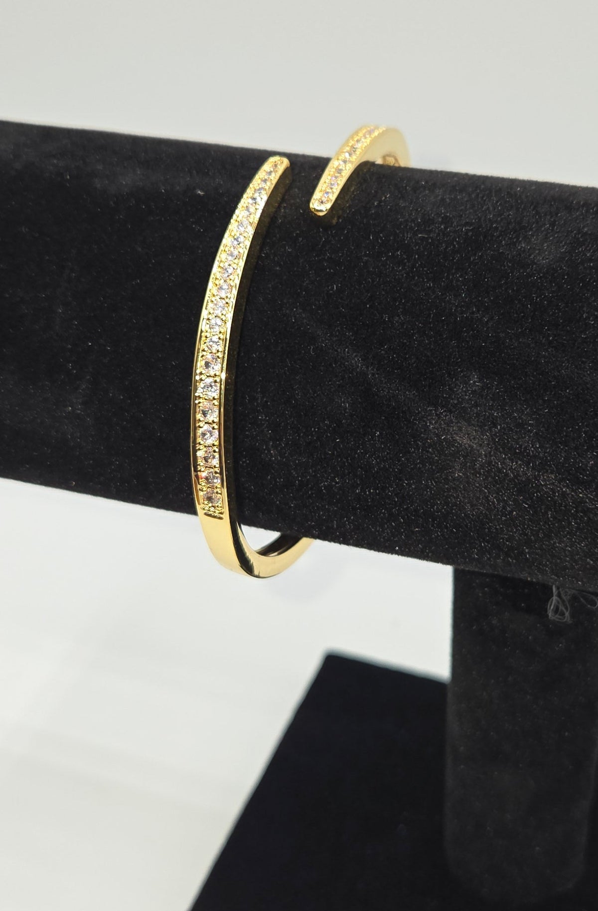 Gold Full-Diamond Zircon Bracelet