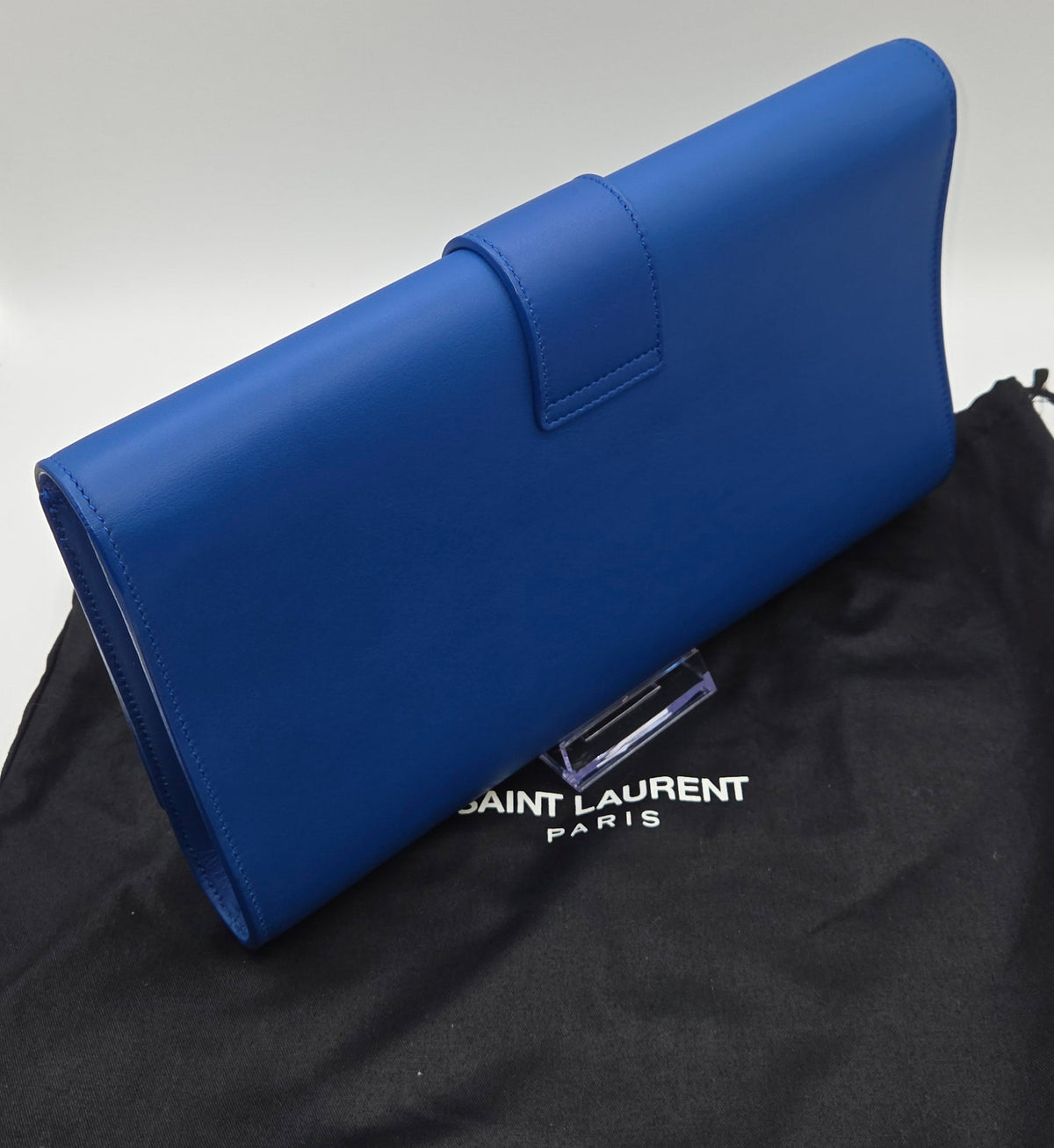 Pre-Loved Saint Laurent Ligne Y Clutch