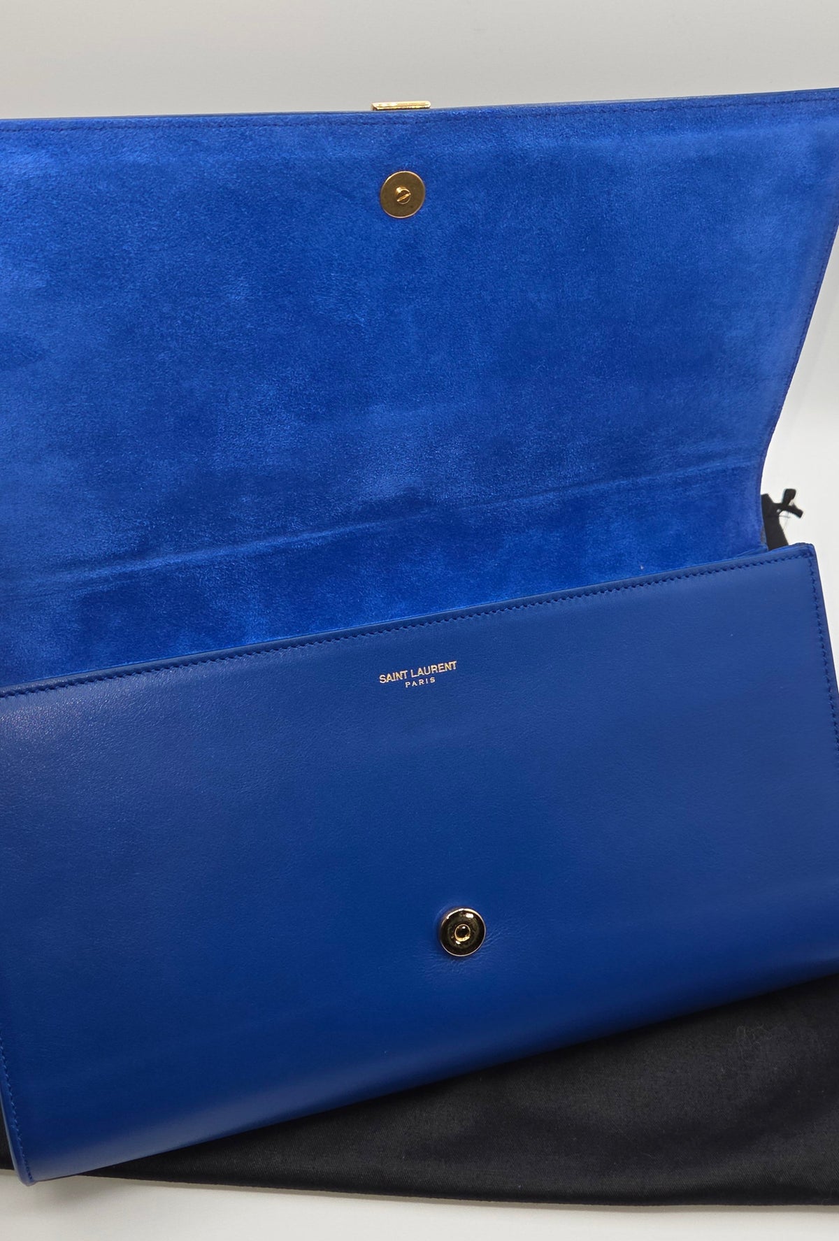 Pre-Loved Saint Laurent Ligne Y Clutch