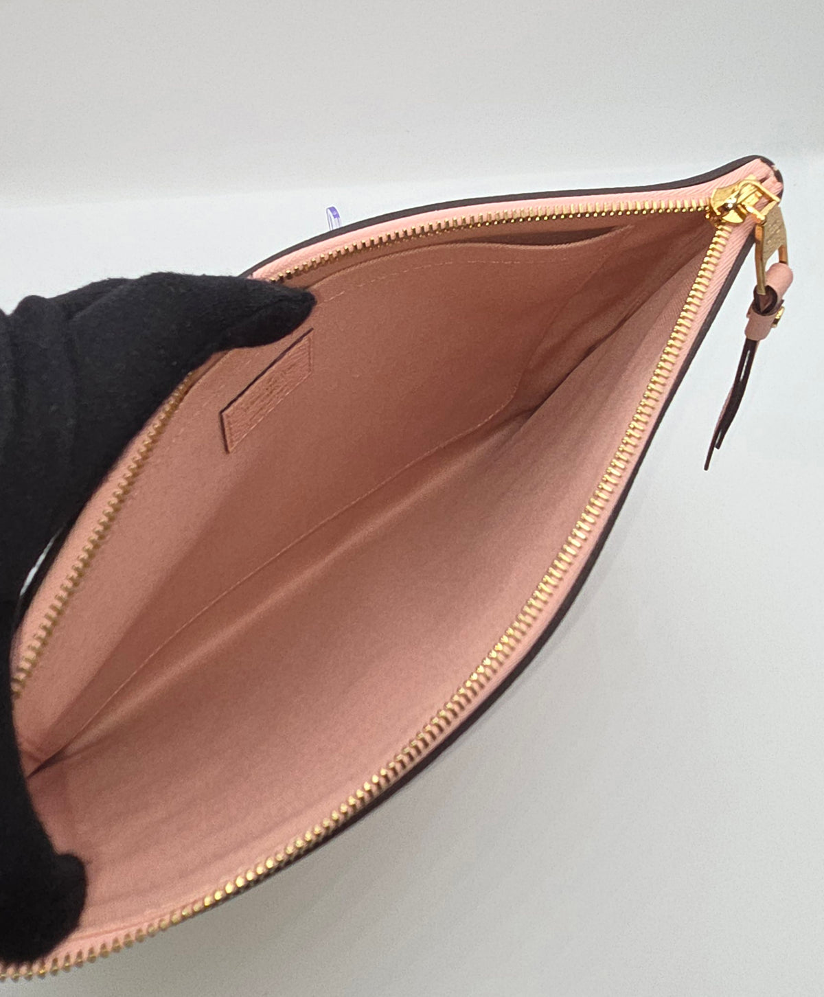 Pre-Owned Louis Vuitton Daily Pouch Empreinte Leather Clutch