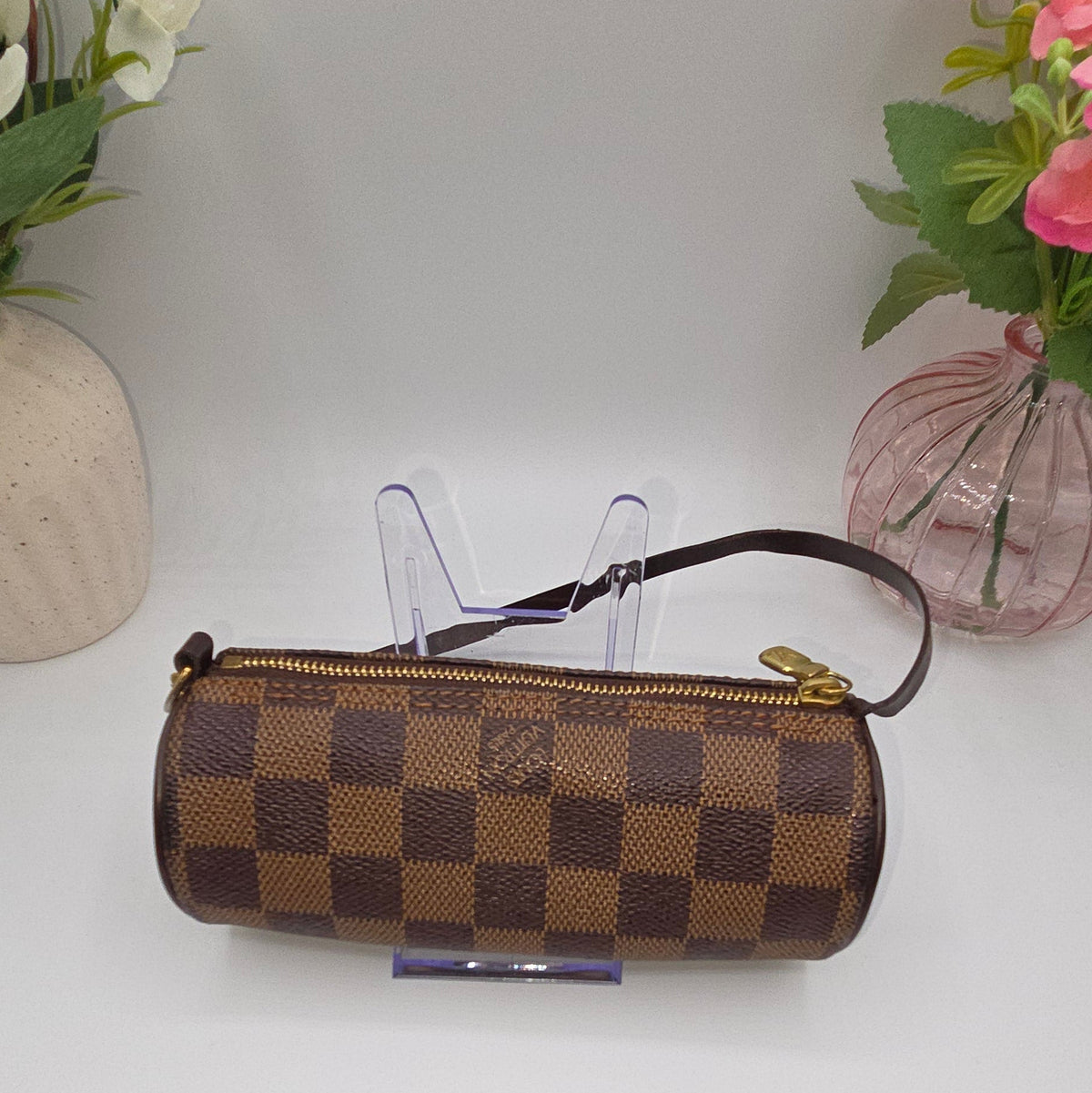 Pre-Loved Louis Vuitton Mini Papillon - Damier Ebene