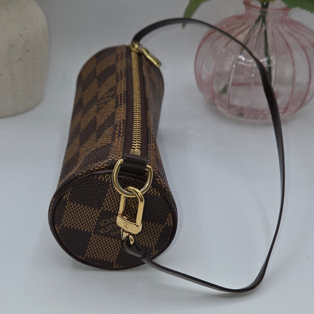 Pre-Loved Louis Vuitton Mini Papillon - Damier Ebene