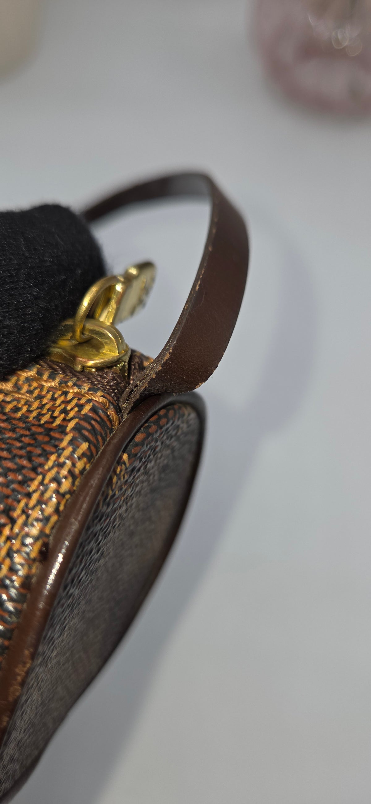 Pre-Loved Louis Vuitton Mini Papillon - Damier Ebene