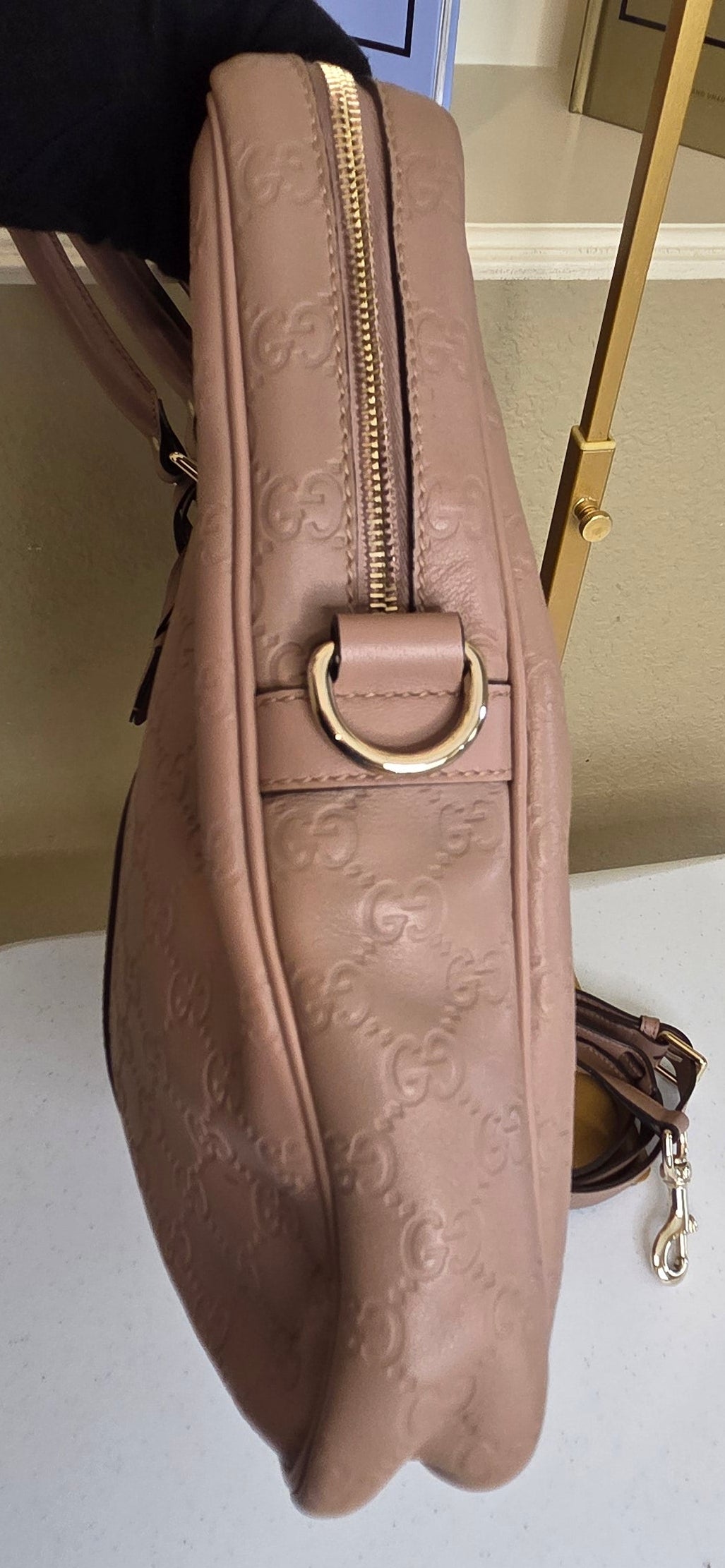Pre-Loved Gucci Guccissima Leather Briefcase