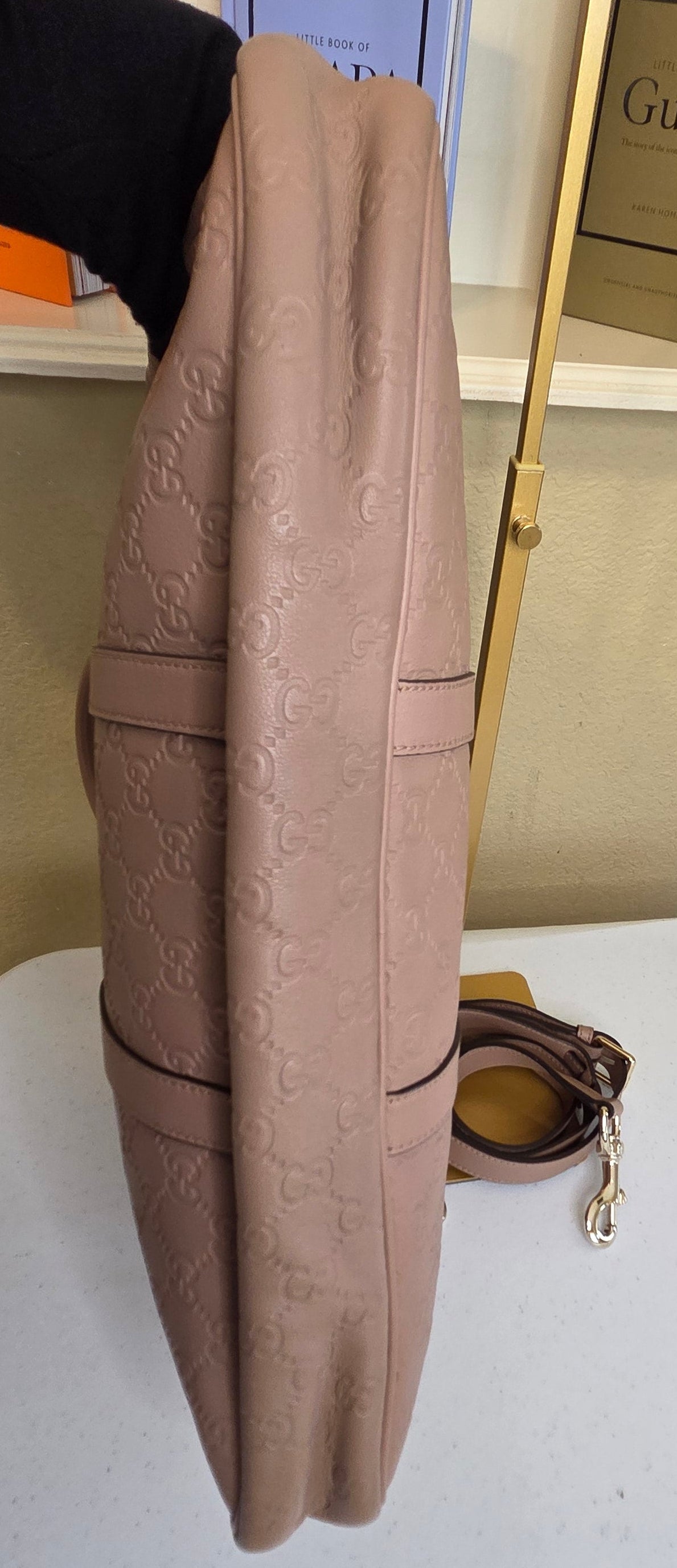 Pre-Loved Gucci Guccissima Leather Briefcase