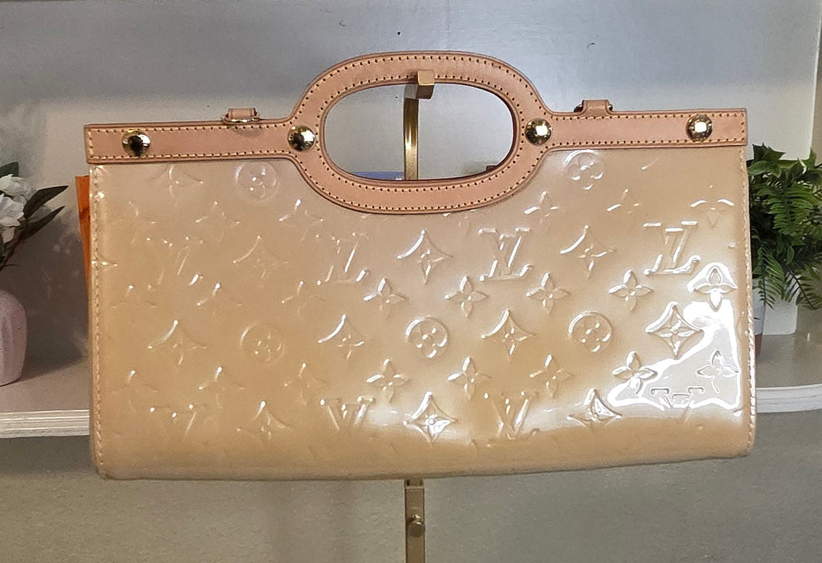 Pre-Loved Louis Vuitton Monogram Vernis Roxbury Drive Shoulder Bag