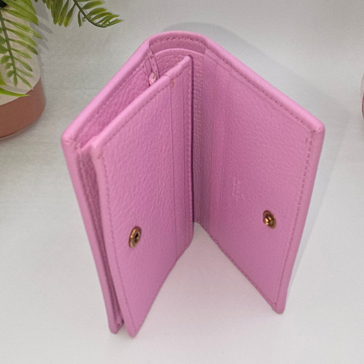 Pre-Loved  Gucci GG Marmont Card Case Wallet