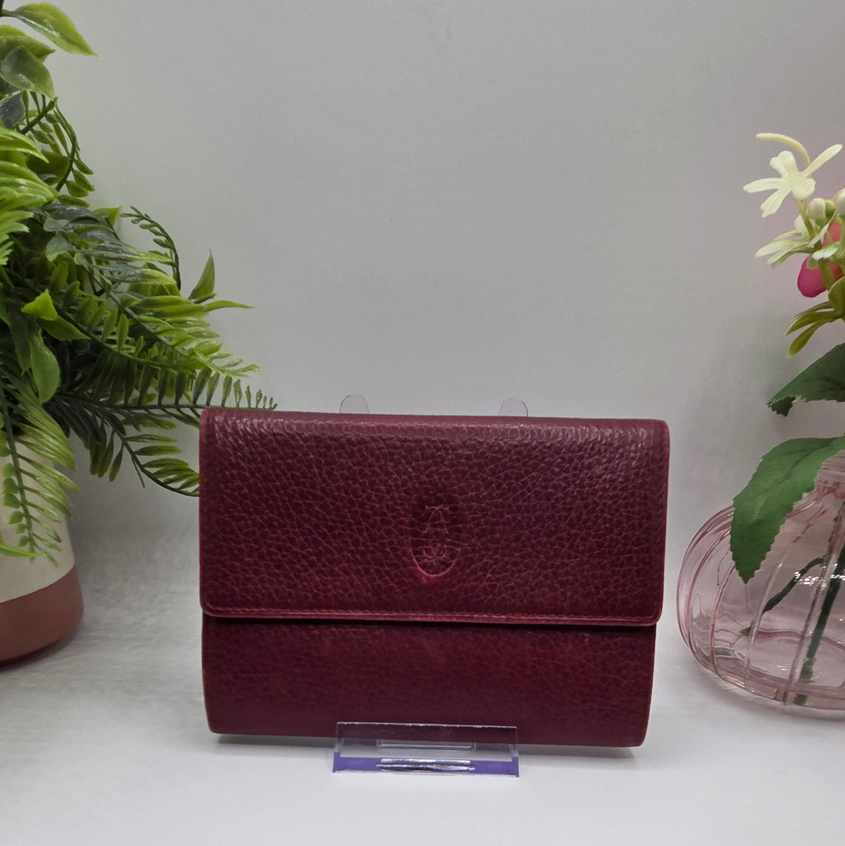 Pre-Loved Vintage Cartier Must de Cartier Leather Flap Trifold Wallet