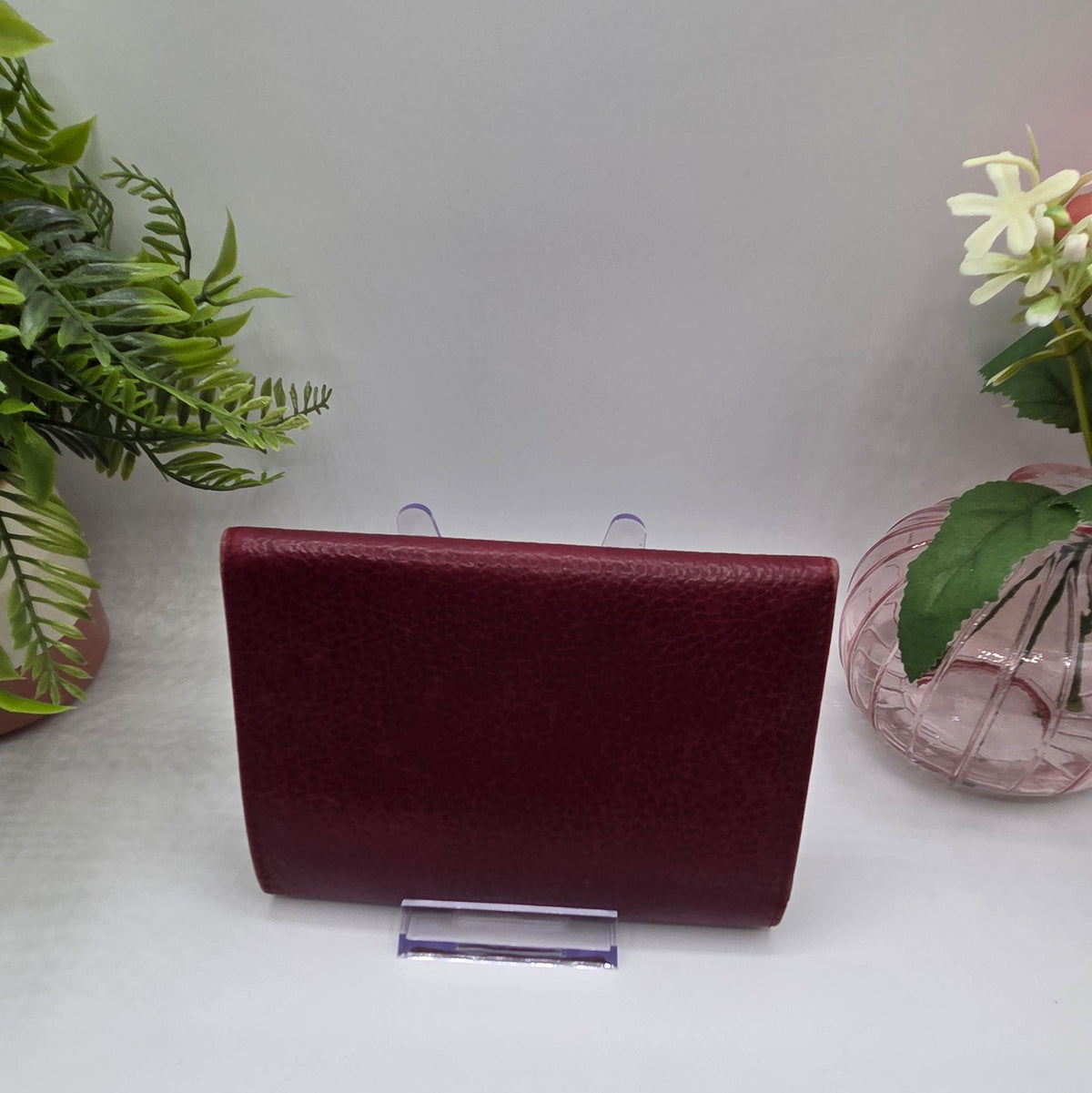 Pre-Loved Vintage Cartier Must de Cartier Leather Flap Trifold Wallet