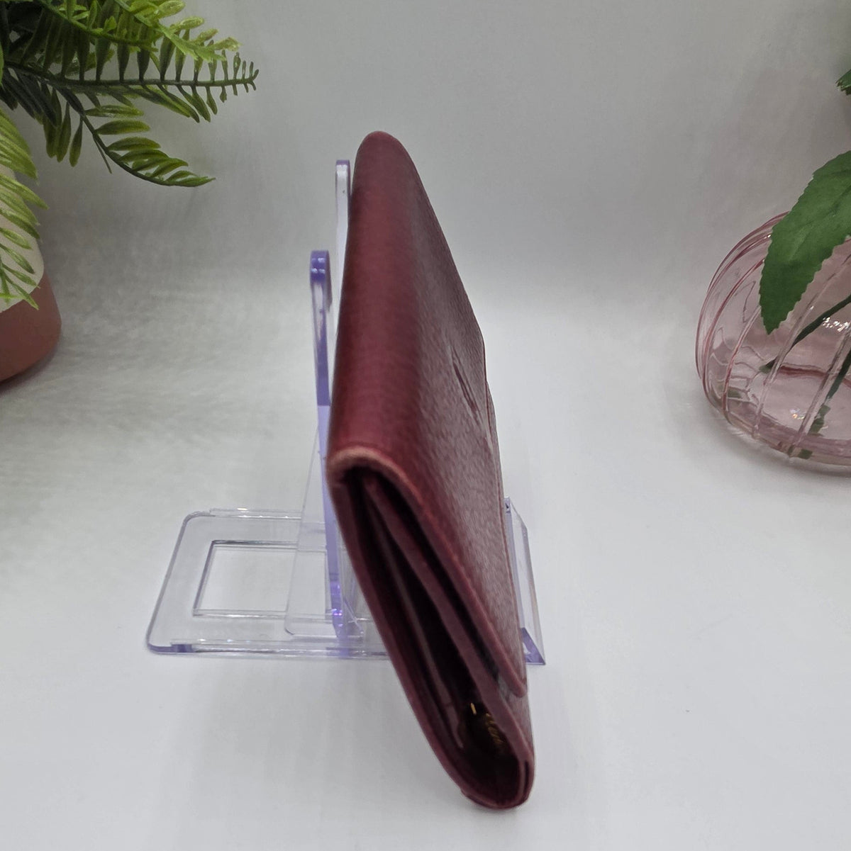 Pre-Loved Vintage Cartier Must de Cartier Leather Flap Trifold Wallet