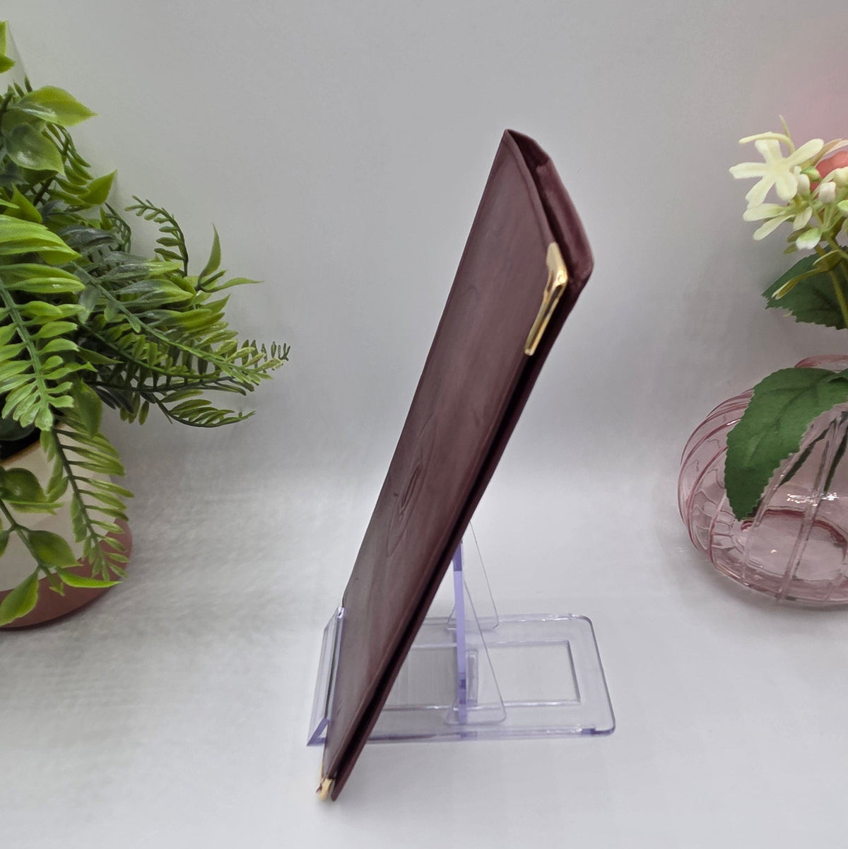 Pre-Loved Cartier Must de Cartier Burgundy Leather Long Wallet