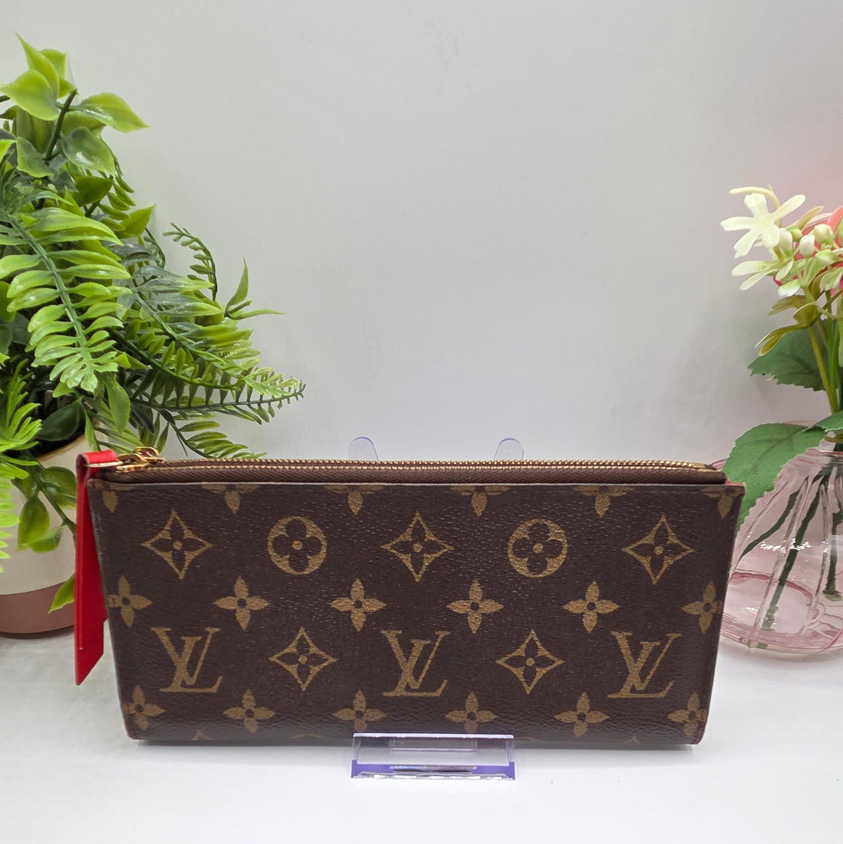 Pre-Loved LV Monogram Portefeuille Adele Long Bifold Wallet