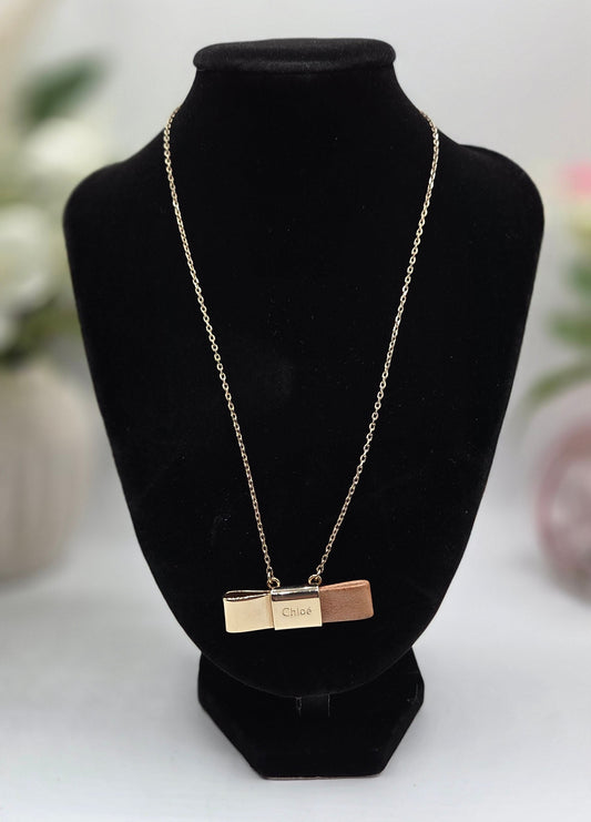 Pre-Loved Chloé Bowie Necklace