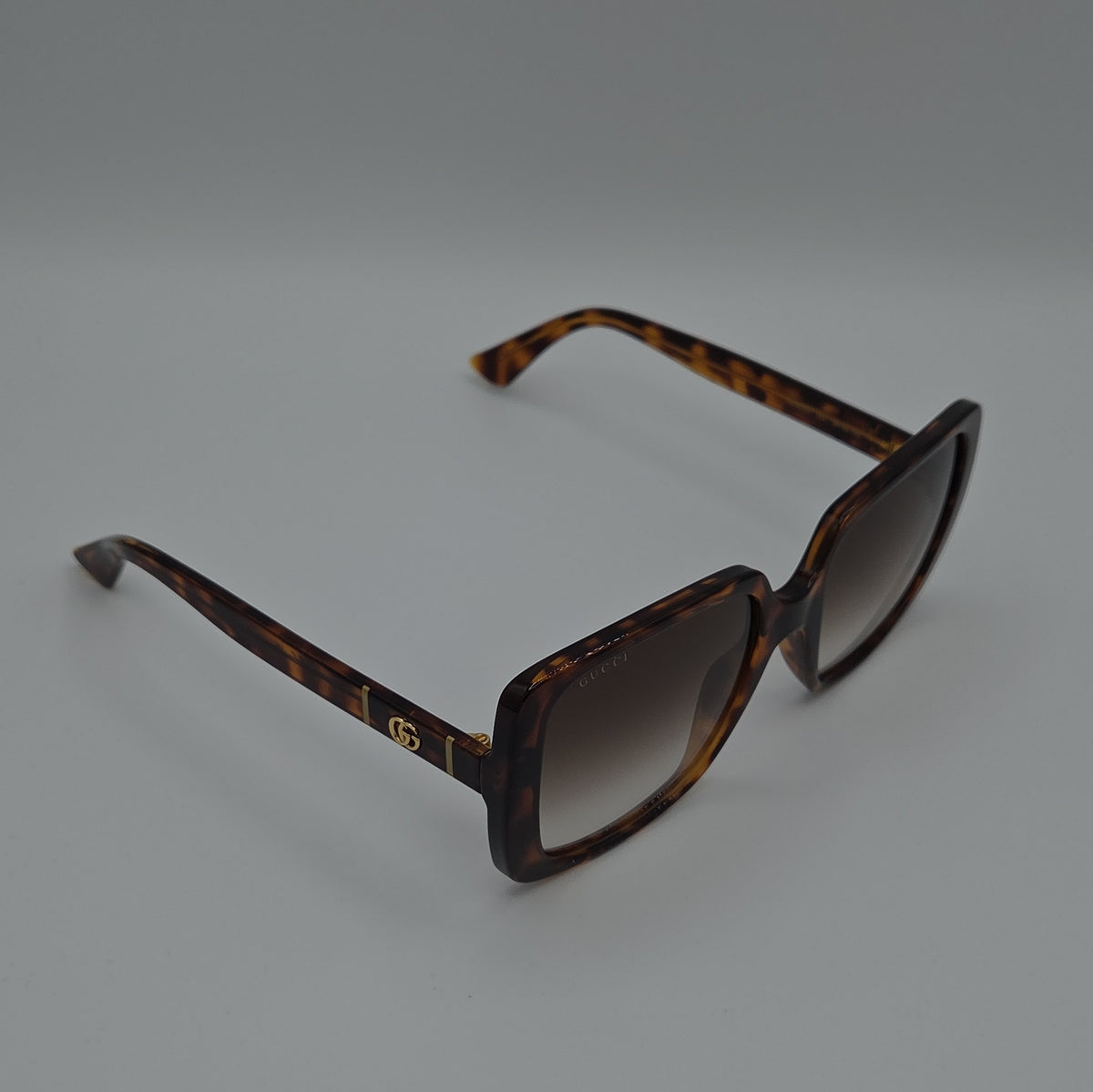 Gucci GG0632S Sunglasses — Havana/Brown