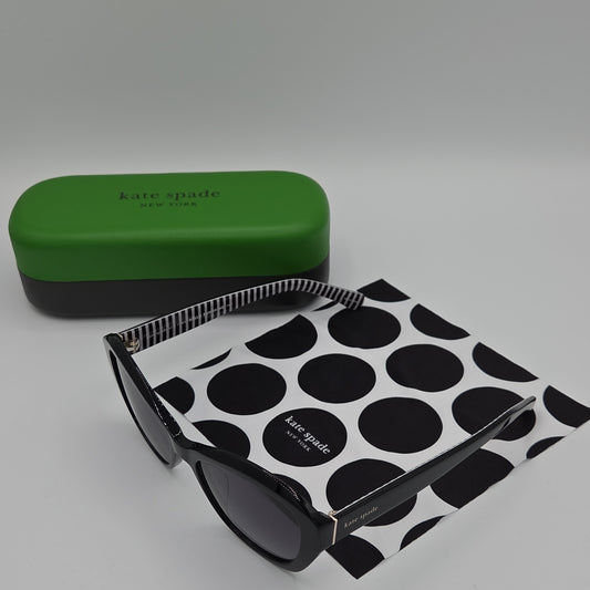 Kate Spade AGLAIA Sunglasses — Black