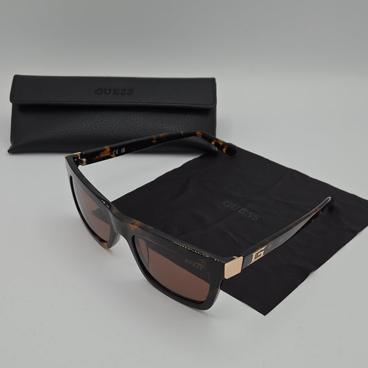 Guess GU00212 Sunglasses — Dark Havana/Brown