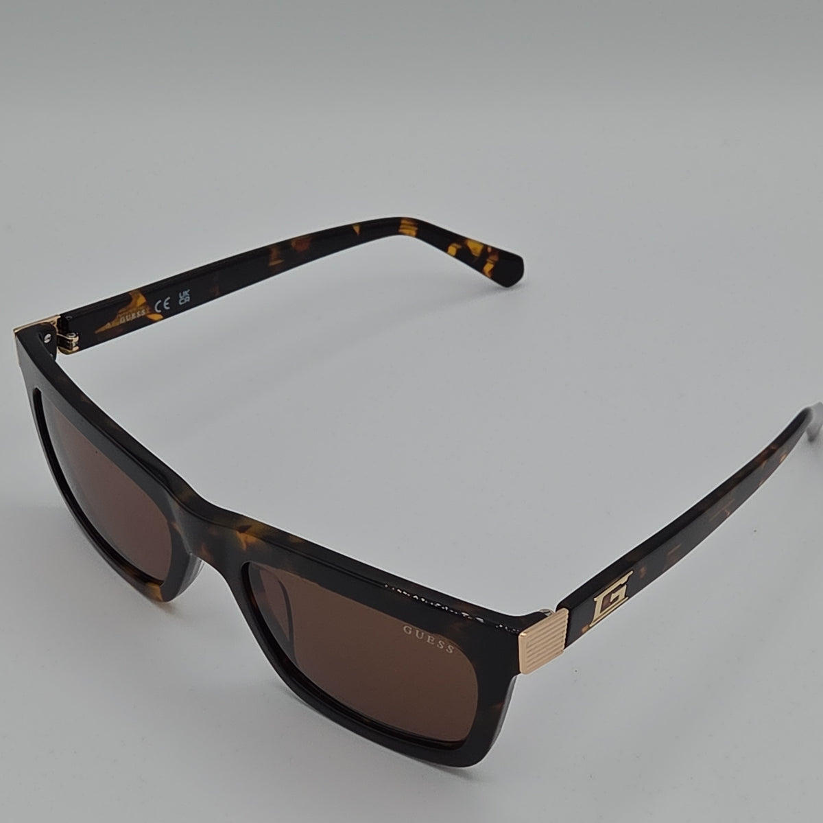 Guess GU00212 Sunglasses — Dark Havana/Brown