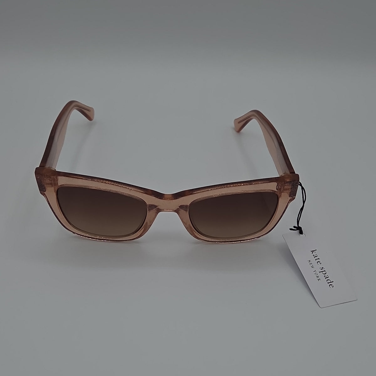 Kate Spade KSAIMEE_S Sunglasses — Pink Glitter/Brown